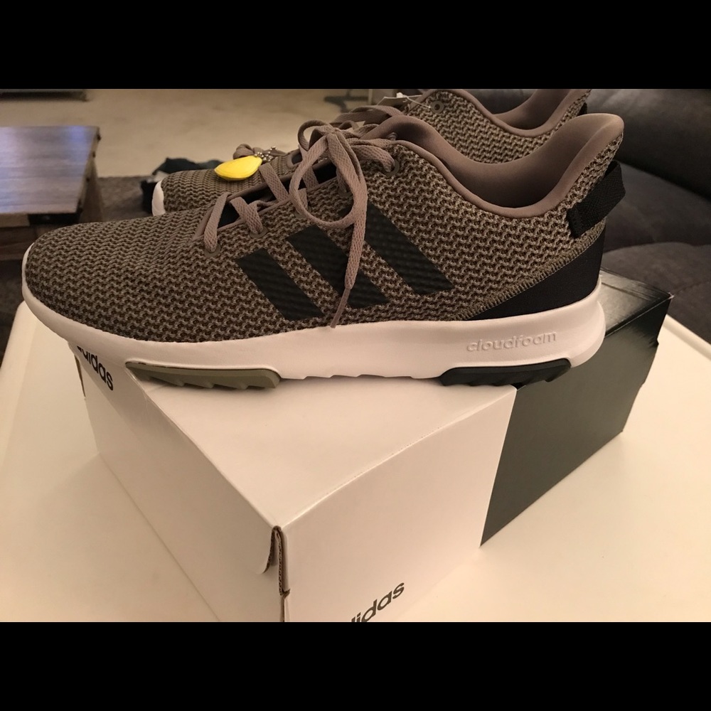 Mens Adidas CF RACER TR Green
